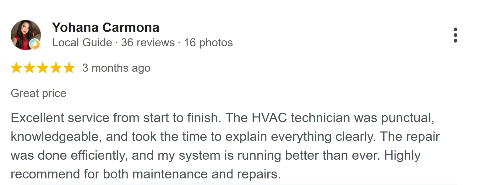 Customer review 3 for Airthrone Services Inc.